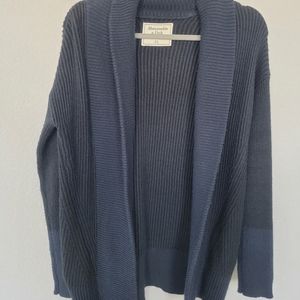 Abercrombie Open Front Cardigan with Side Pockets